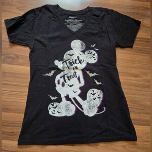 Ladies Mickey Mouse Halloween Tshirt